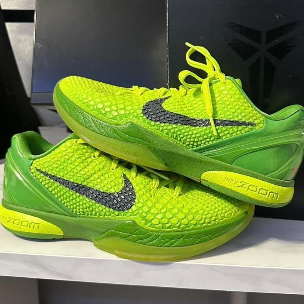 Nike Kobe 6 “Grinch” Size 9.5 Men’s